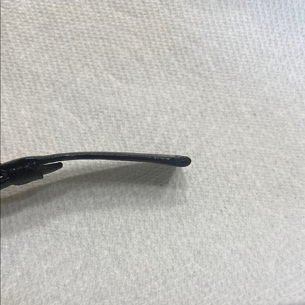 Benrus Black Leather Watch Strap - Picture 3 of 4